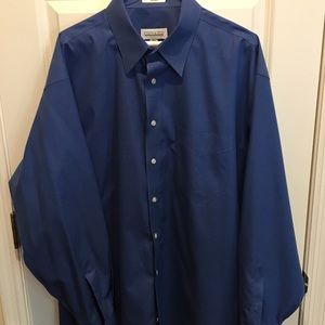 Joseph & Feiss blue long sleeve dress shirt